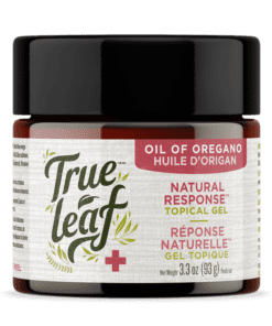 True Leaf Oil of Oregano topical gel for dogs.