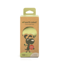 Earth rated compostable poop bags