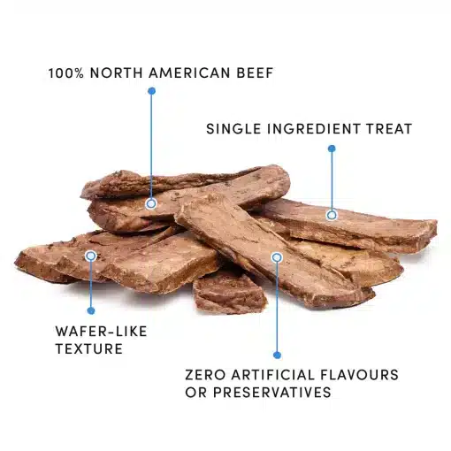 Crumps Naturals Beef Tendersticks beef lung dog treats