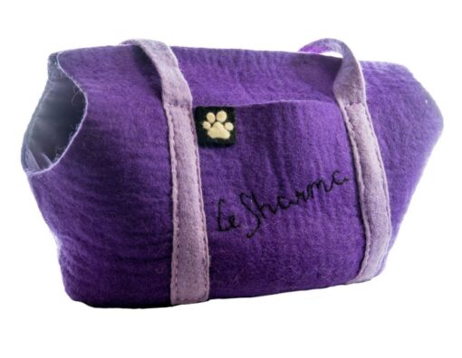 Wool Pet Carrier by Le Sharma