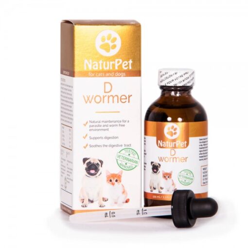 Naturpet D-Wormer deworming for dogs and cats