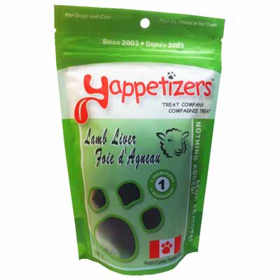 Yappetizers Lamb-Liver treats