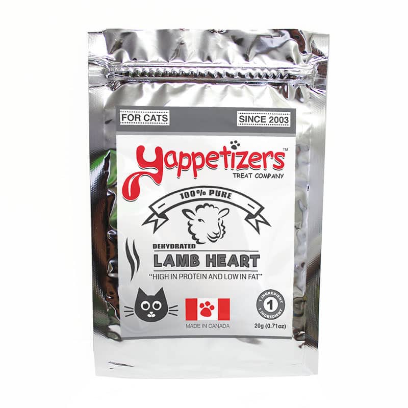 Yappetizers Lamb-Heart-Cat-treat 20g