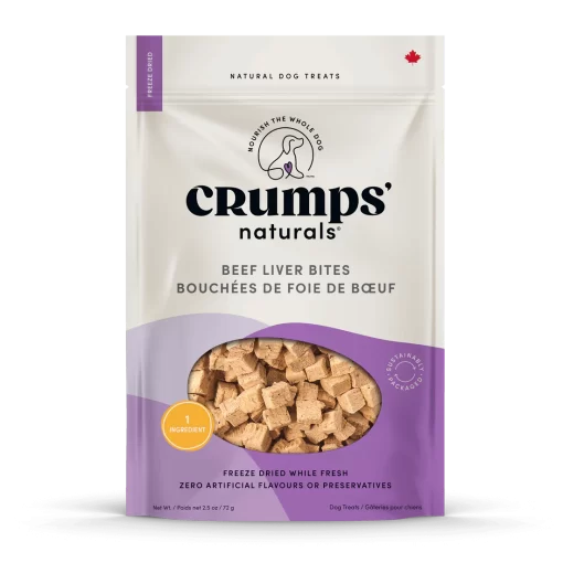 Crumps Naturals Beef Liver Bites 280g