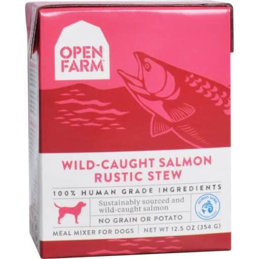 Open Farm Wild Caught Salmon Rustic Stew dog food