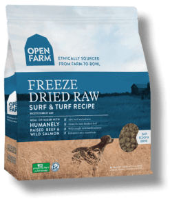 Freeze Dried Surf & Turf Raw Dog Food