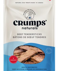 Crumps Naturals Beef Tendersticks beef lung dog treats