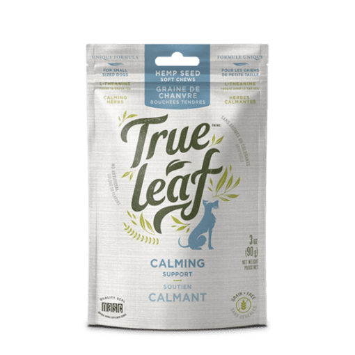 True Leaf Calming treats for dogs