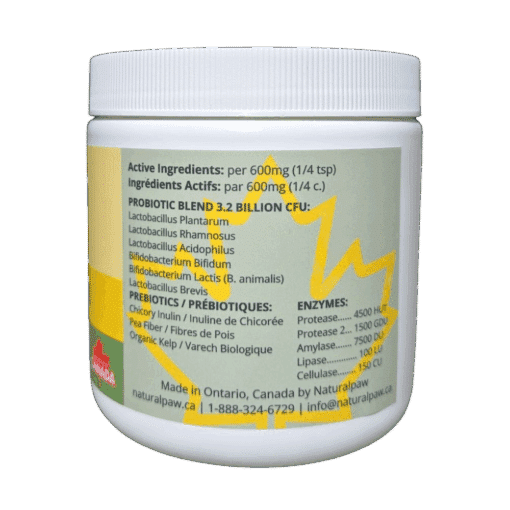 Naturalpaw Good Digestion probiotics, prebiotics, digestive enzymes