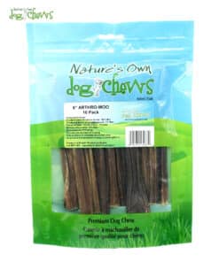 Nature’s Own – Arthro-Moo 6″ Beef Dog Chew – 10 pack