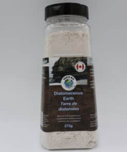 Earth MD Diatomaceous Earth shaker for dogs and cats.