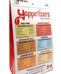 Yappetizers pet treats sampler box
