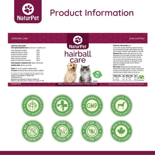 NaturPet Hairball Care for Cats