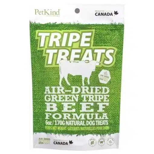 PetKind Tripe Treats - Air Dried Green Tripe Beef Formula - 170g