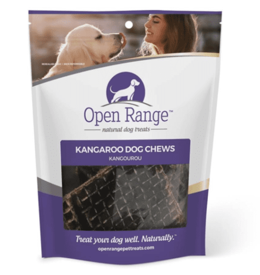 Open Range Kangaroo Strip dog chew