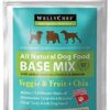 WellyTails Veggie Fruit Base mix fresh dog food