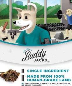 Buddy Jack's Lamb Jerky Dog treat