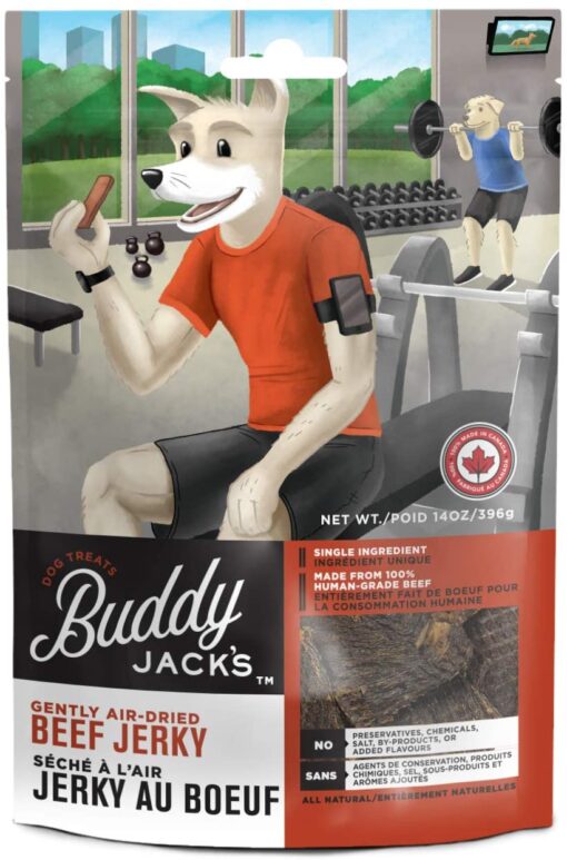 Buddy Jack's Beef Jerky Dog treat
