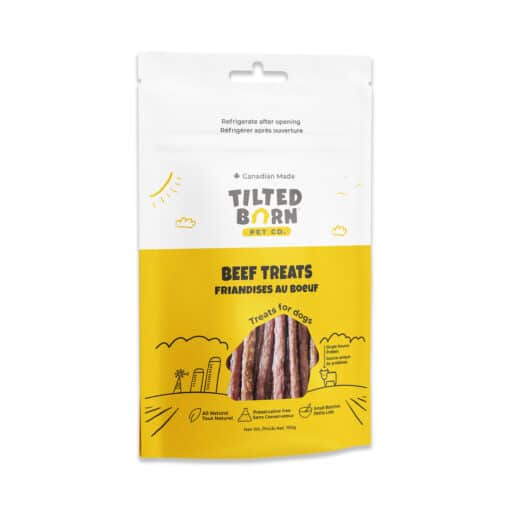 Tilted Barn Canadian Beef Dog Treats 100g