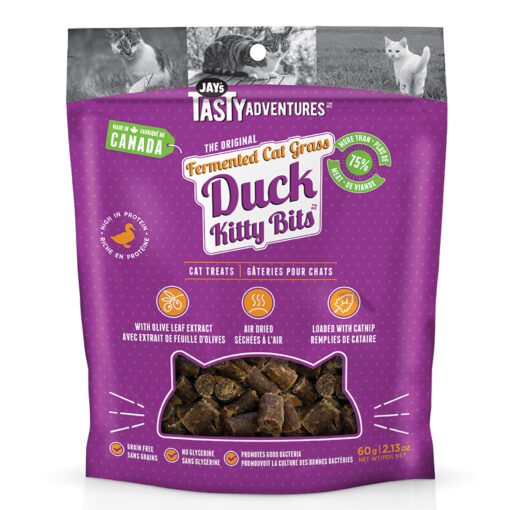 Jay's Tasty Adventures Fermented Duck Kitty Bits 60g