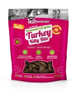 Jay's Tasty Adventures Fermented Cat Grass Turkey Bits
