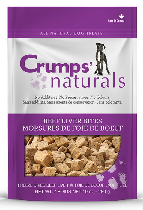 Crumps Naturals Beef Liver Bites 280g