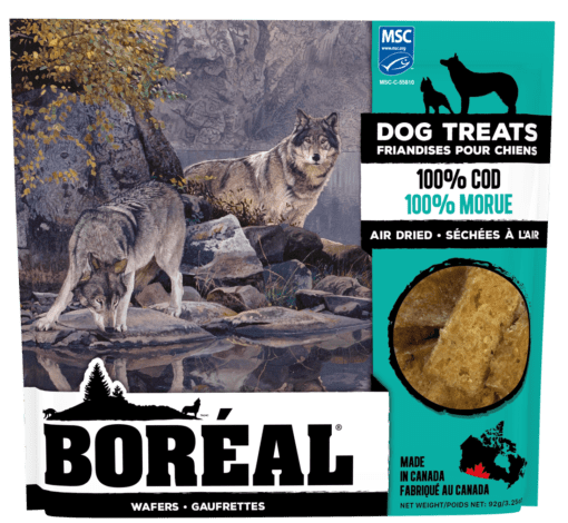 Boreal 100% Cod Air-Dried Dog Treats 43g