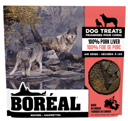 Boreal 100% Air Dried Pork Liver Dog Treats