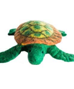 Wool Dog toy - sea turtle