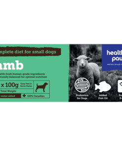 Healthy Paws Complete Small Dog Lamb Dinner 12 x 100g