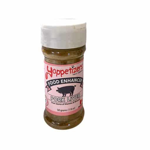 Yappetizers Pork Liver Pet Food Topper 50g
