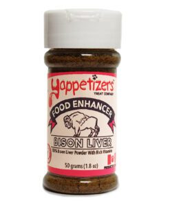 Yappetizers Bison Liver Pet Food Topper 50g