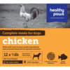 Healthy Paws Complete Chicken Dog Dinner 12 x 1/2lb