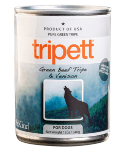 Tripett Green Beef Tripe with Venison canned dog food