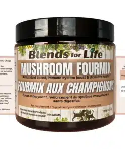 Blends for Life Mushroom Fourmix for pets.