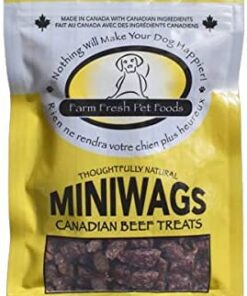 Farm Fresh Mini Wags Canadian Beef dog treats 100 gram