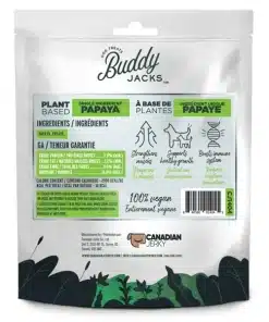 Buddy Jacks - Air Dried Vegan Papaya Treats
