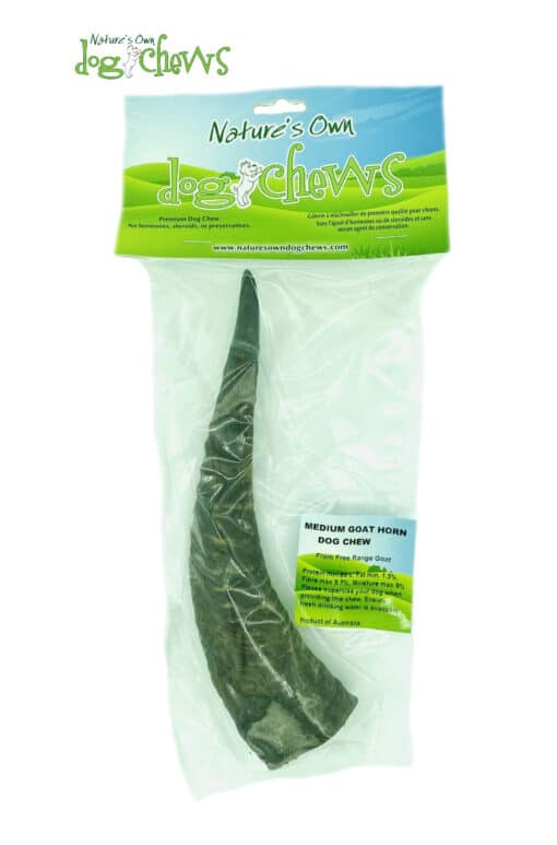 Nature's Own Dog Chews goat horn chew for dogs