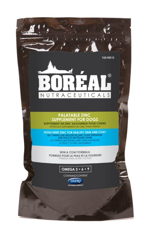 Boréal Palatable Zinc Supplement for Dogs 1 lb Biopaw