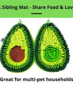 Pawzndogz snuffle mat activity for dogs avocado