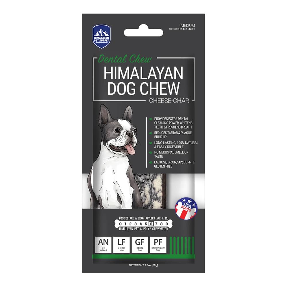 Himalayan Dog Chew - Dental Chew Cheese-Char