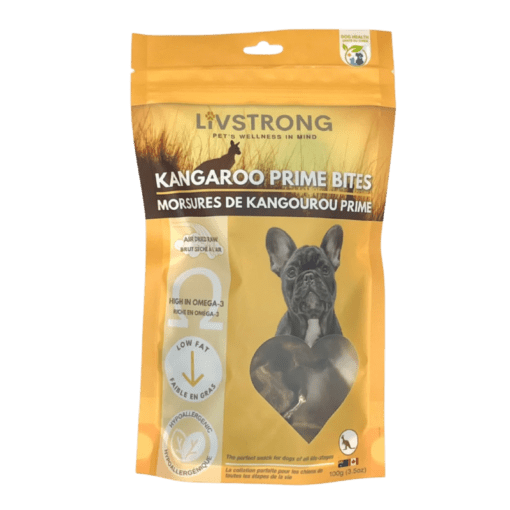 Livstrong kangaroo prime bites 100g
