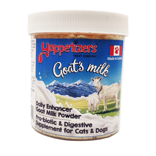 Yappetizers Goat Milk Powder probiotic pet supplement