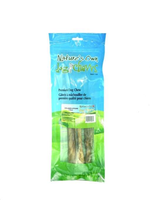 Nature’s Own Collagen Stick Dog Chew 12 inch 3 pack