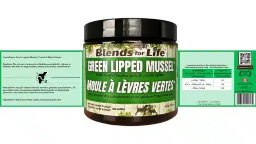 Blends for Life Green Lipped Mussel for Pets 160g