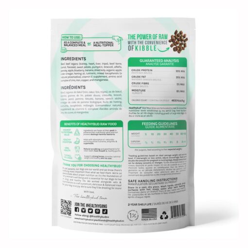 Healthybud - Beef Meal Bites