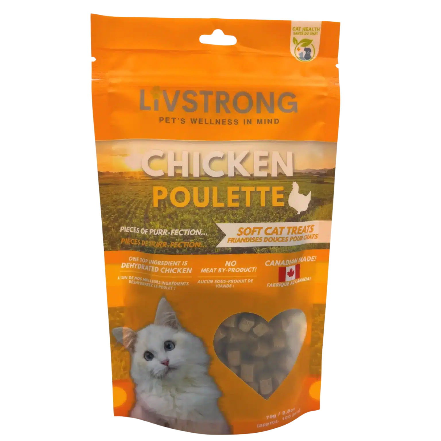 Livstrong - Chicken Soft Cat Treats - 70g