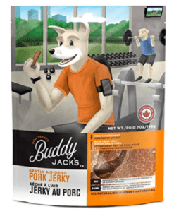 Buddy Jack's Pork jerky dog treats