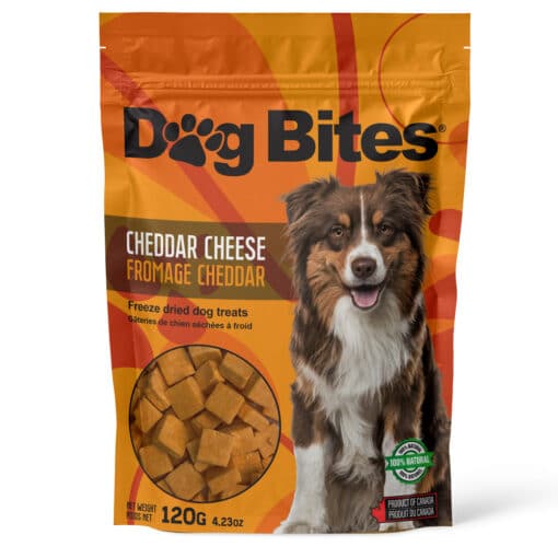 Dog Bites Freeze Dried Cheddar Cheese 120g