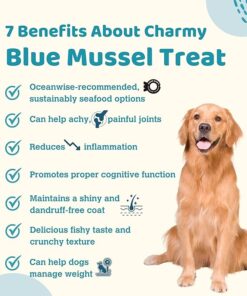 Charmy Blue Mussel Air-Dried Dog and Cat Treat 100g